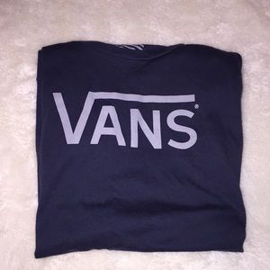 Navy Blue Vans Tee